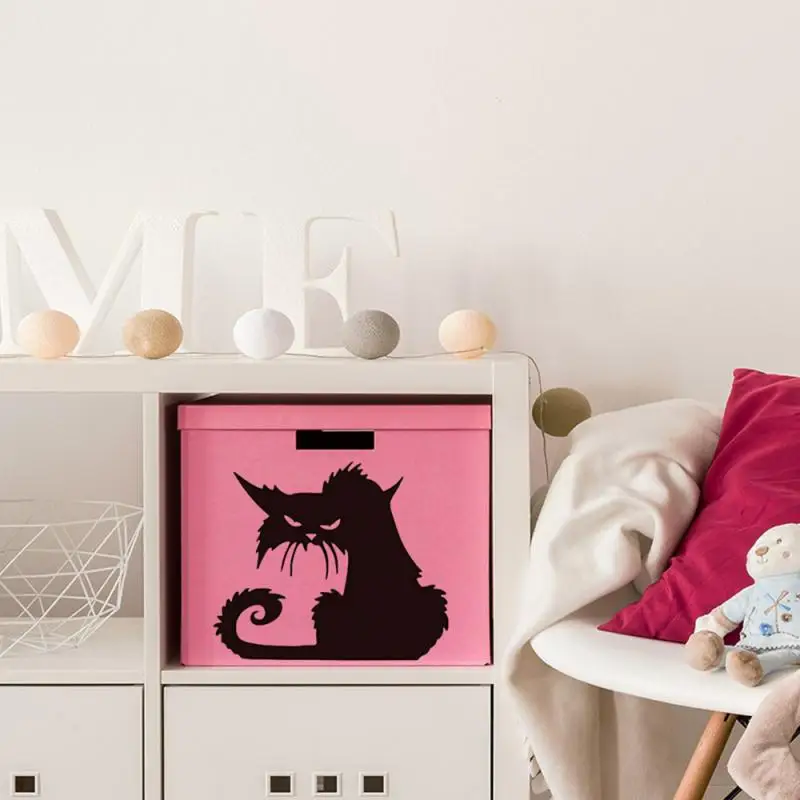 1 шт. виниловые наклейки на стену в виде кота | Дом и сад