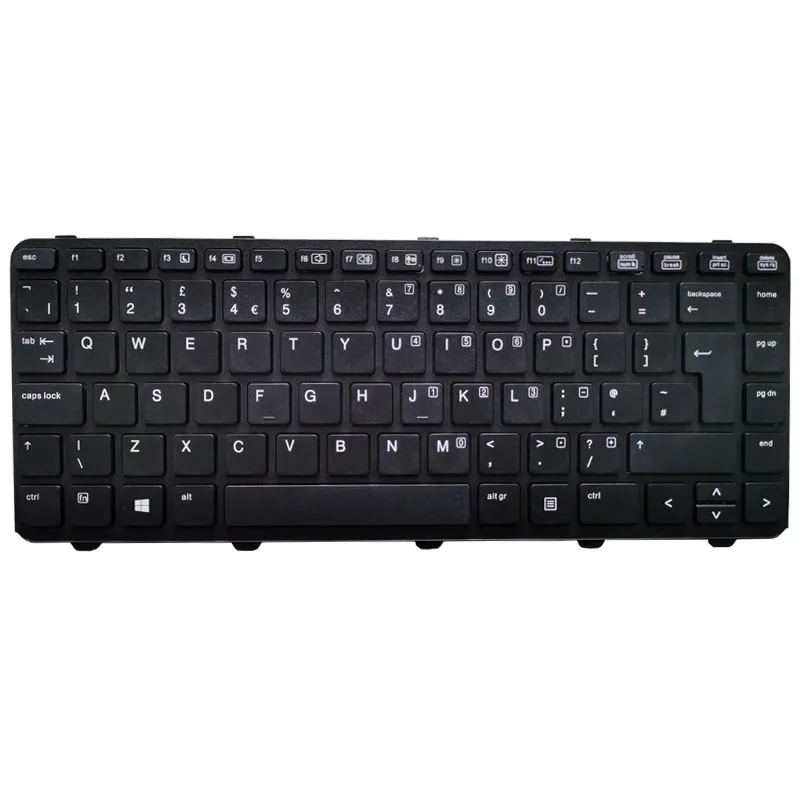 Новая английская клавиатура для ноутбука HP ProBook 640 440 445 G1 G2 645 430 черная с