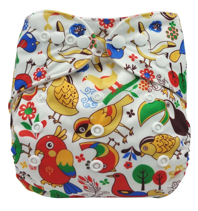 Pororo брендовые 1 шт. водонепроницаемые детские подгузники с цифровой печатью одного размера, многоразовые детские подгузники по оптовой цене - Цвет: D03