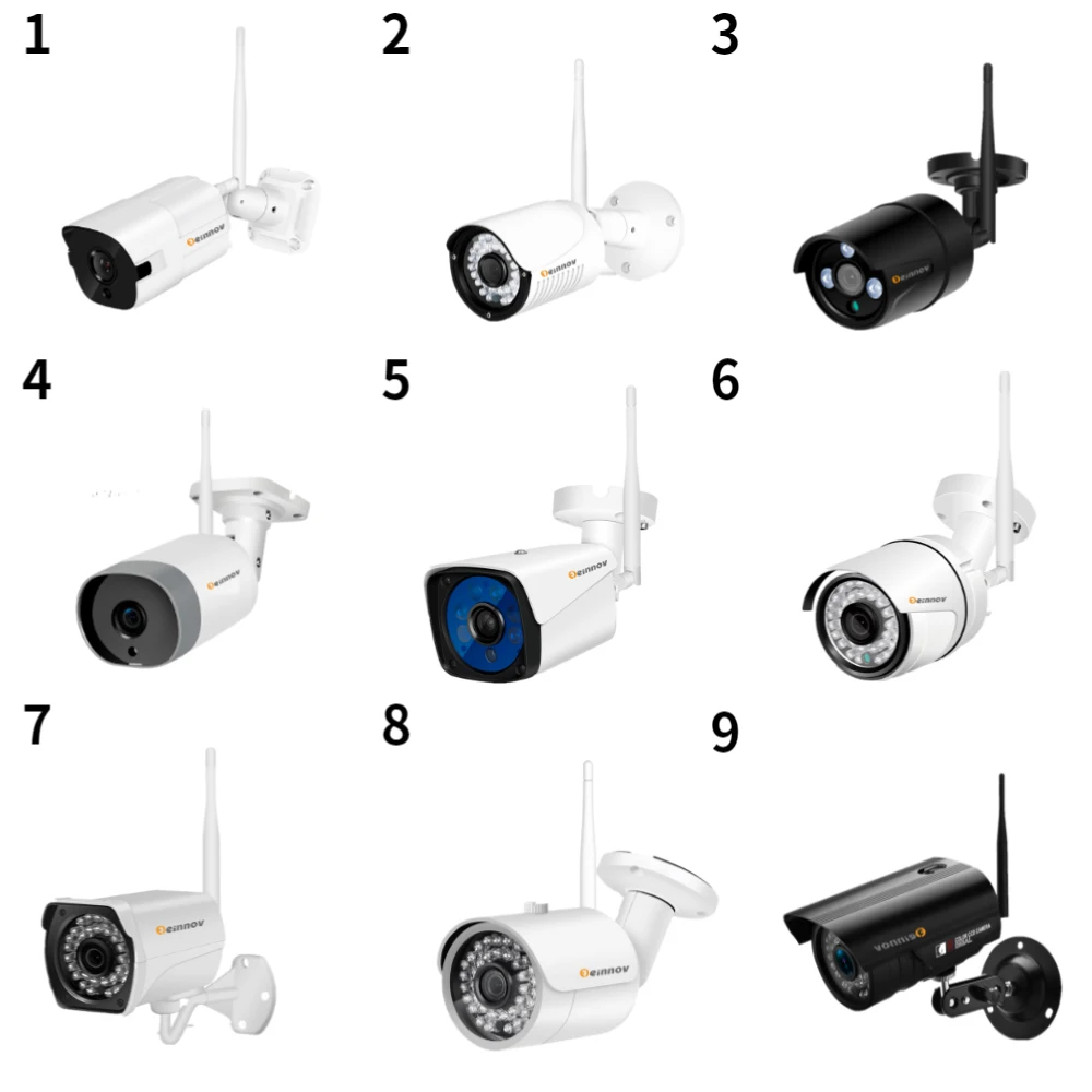 Wi Fi IP Camea POE 2MP камера видеонаблюдения беспроводная безопасности для дома 1080P Аудио