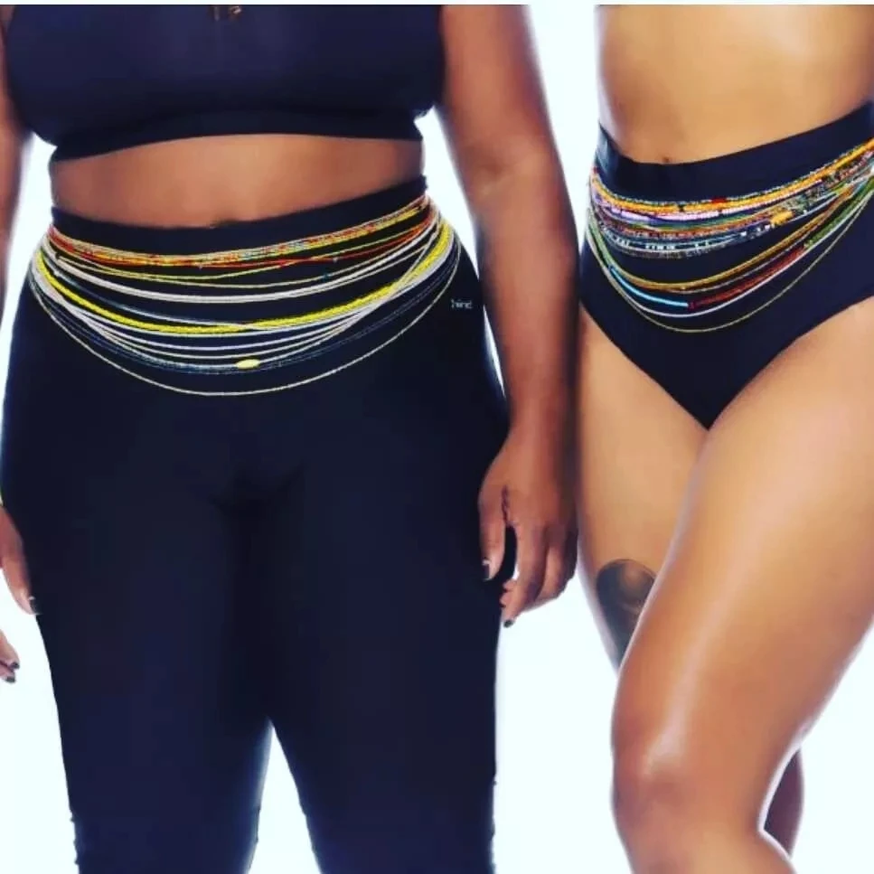 Женский эластичный пояс с бусинами Пляжная цепочка на талию в богемном стиле