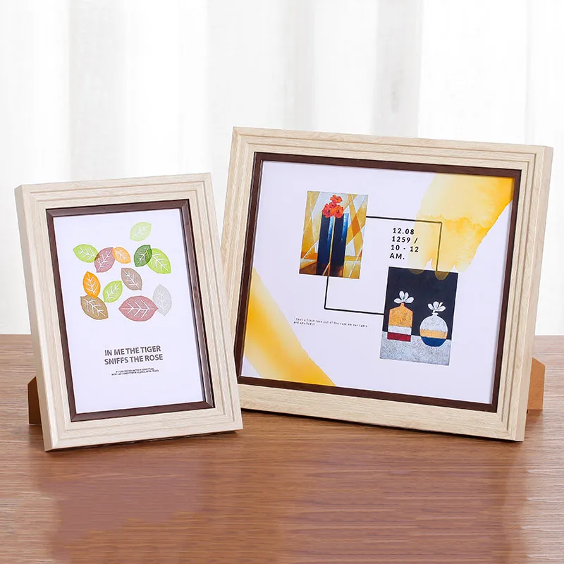 

7 Colors Simple Modern Resin Photo Frame For Art Painting Home Decor Wedding Family Picture Frames Kids Gift 5-10 Inch Frame New