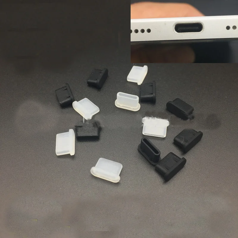 5 шт тип-c Пылезащитная заглушка usb зарядка защита порта силиконовый чехол для samsung для huawei аксессуары для смартфонов