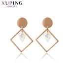 Xuping ювелирные изделия в форме сердца серьги-капли из нержавеющей стали для женщин популярные подарки для вечерние A00614505