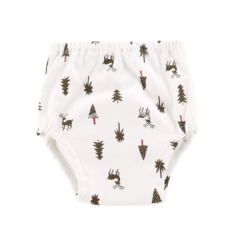 Хлопковые милые детские подгузники многоразовые памперсы тканевые моющиеся