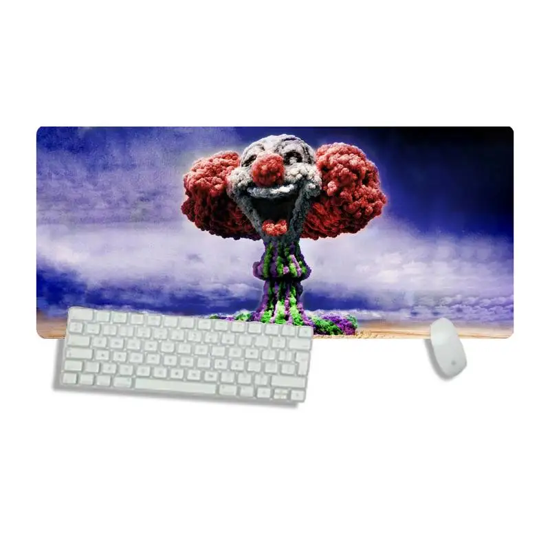 

Mushroom cloud Natural Rubber Gaming mousepad Desk Mat Desk Table Protect Game Office Work Mouse Mat pad Non-slip Laptop Cushion