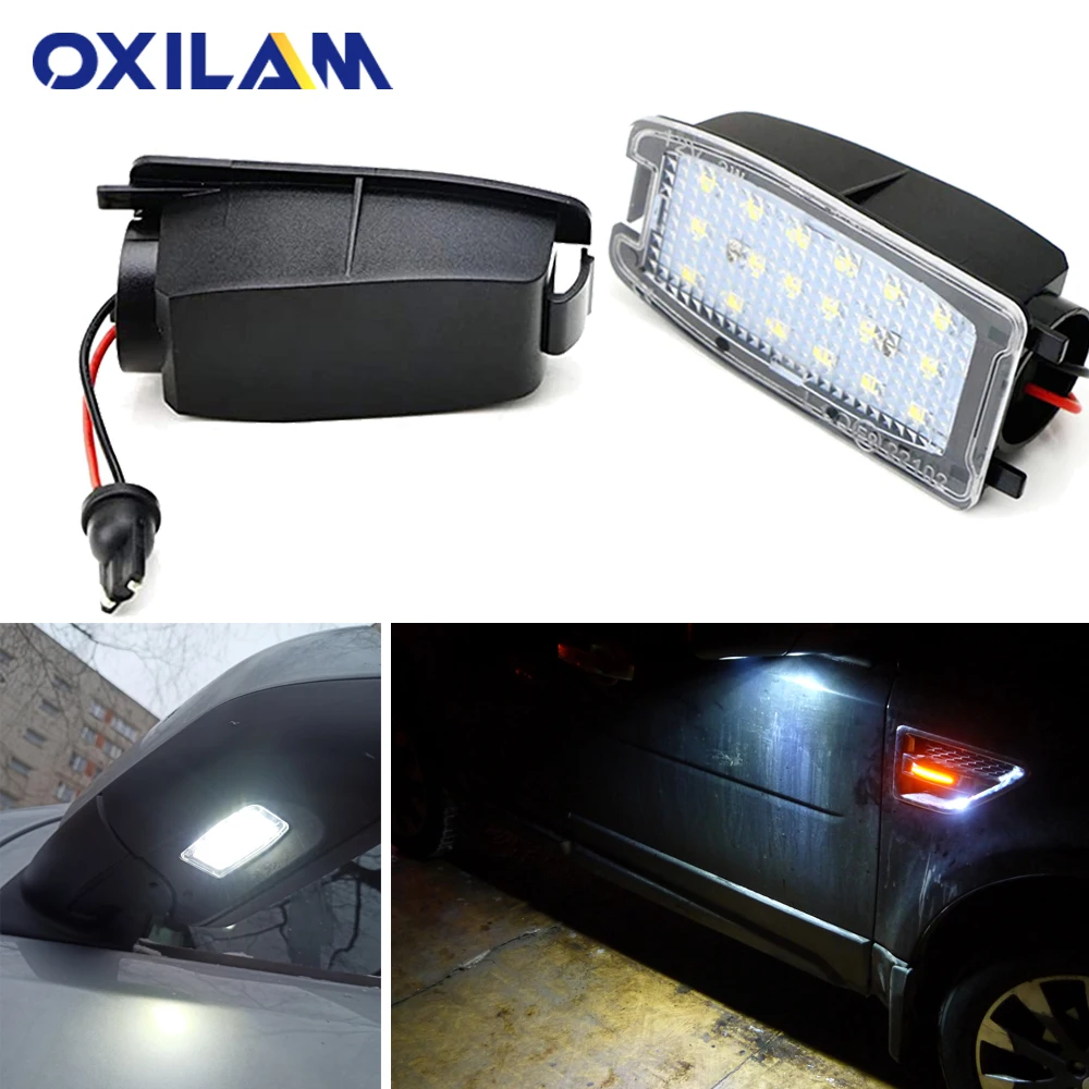 2 шт. Автомобильные светодиодные лампы для зеркал Land Rover LR2 LR4 LR3 Freelander Discovery 3 4 |