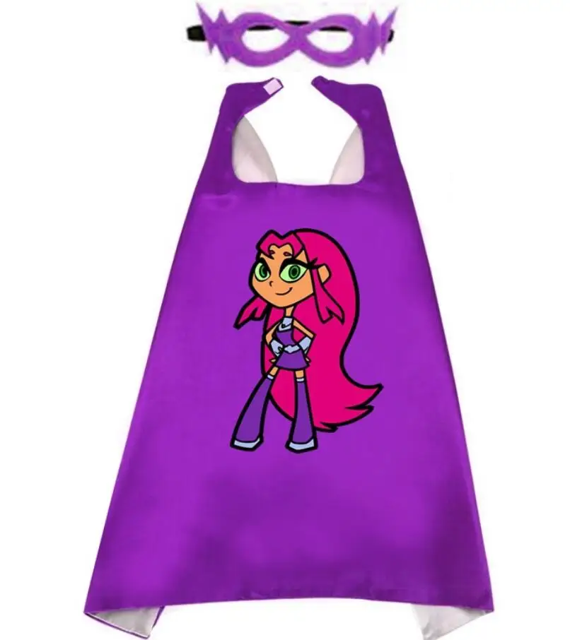 1 комплект фигурка Титан Робин Зверь Мальчик звездного Ворон Косплэй плащ