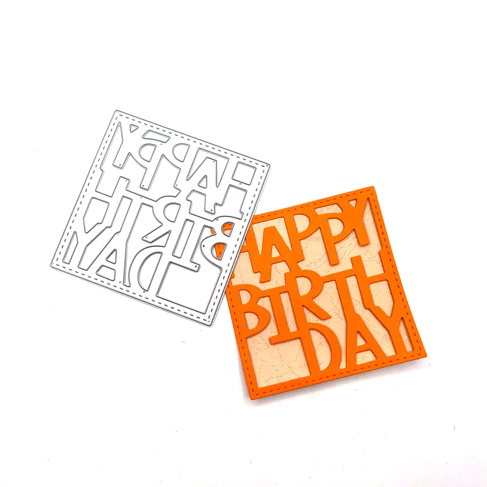 

Julyarts Frame Letter Cutting Dies 2022 Stencils For DIY Scrapbooking Album Embossing Paper Cards Decorative Crafts