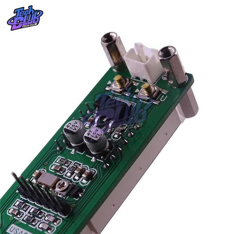 DC 8 15V радиочастотного сигнала счетчик частоты частотомер синий/красный/зеленый 6