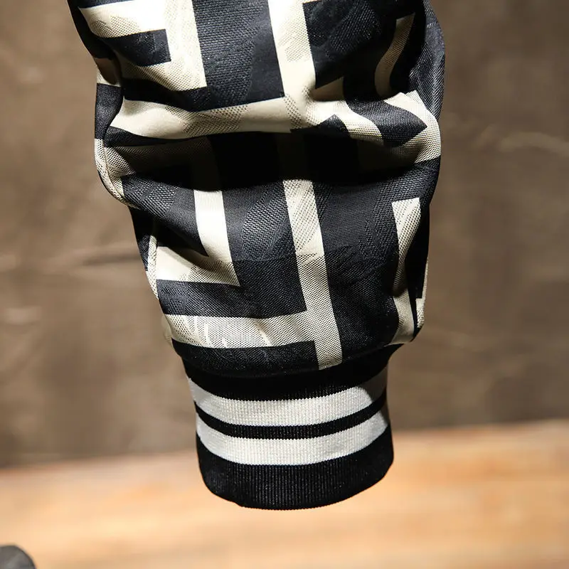 

Flower Pants Men's Korean Style Trendy Elastic Waist Casual Pants Men's Slim Men's Feet Pants