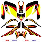 Для Yamaha SEROW 250 2005 2006 2007 2008 2009 2010 2011 2012 2013 2014 2015 2016 2017 мотоцикла стикеры 3м графические наклейки комплект
