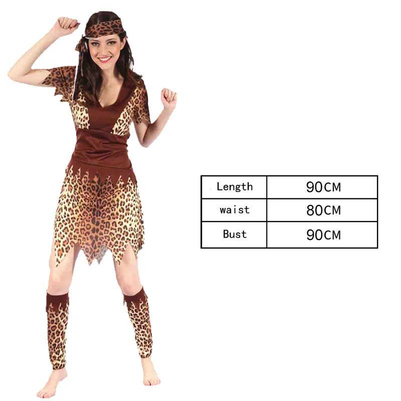 Женский костюм для косплея на Хэллоуин первобытная индийская одежда с