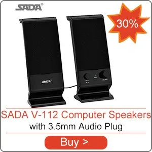 SADA D-203 3D стерео компьютерные колонки USB проводной мини комбинированный сабвуфер Портативный динамик s PC Динамик для телефона тв