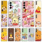 Прозрачный чехол для Samsung Galaxy S20 FE S21 Ultra S10 S9 Plus, мягкий прозрачный чехол с изображением Винни-Пуха, медведя, тигра, поросенка, роскошный чехол