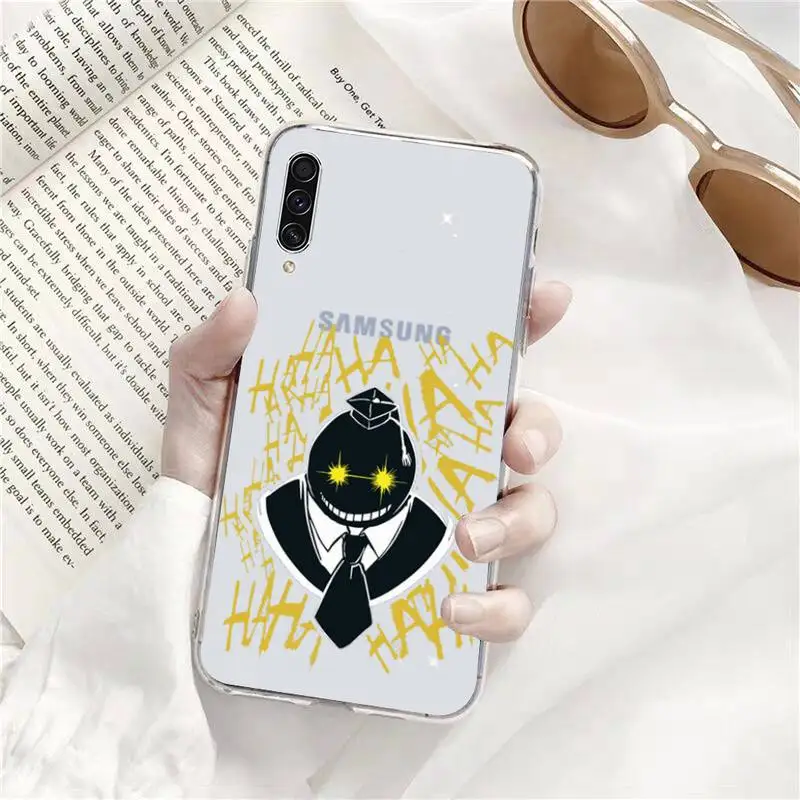 

Assassinatin Classroom Phone Case Transparent for Samsung s9 s10 s20 Huawei honor P20 P30 P40 xiaomi note mi 8 9 pro lite plus