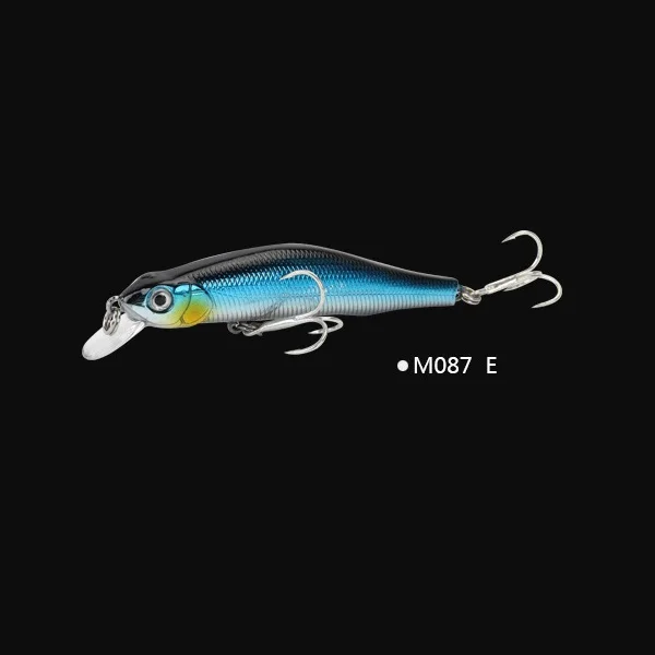 M087 - E 90 мм 9,5 г Minnow приманки для ловли рыбы, высокое качество рыбы, твердая блесна центр тяжести переключения длинный выстрел магнит заброса приманки с системой зима - Цвет: M087 - E