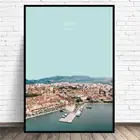 Разделение Хорватия город Путешествие Холст Картина настенные картины печать на холсте домашний Декор настенный плакат для декора для Гостиная