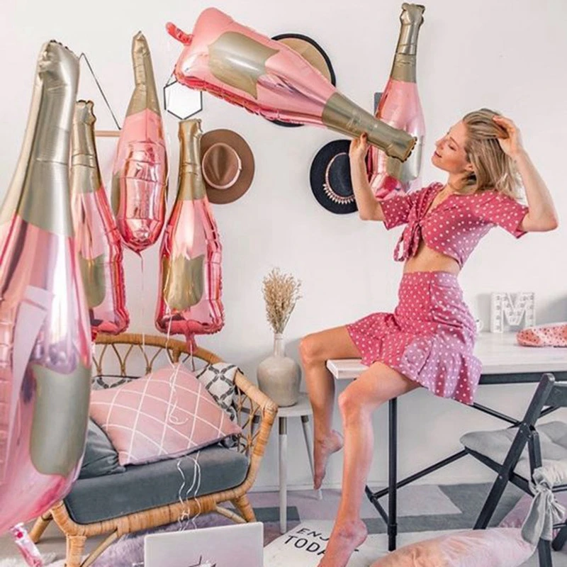 Винная бутылка фольгированные шары чашка для виски пива воздушный шар с гелием