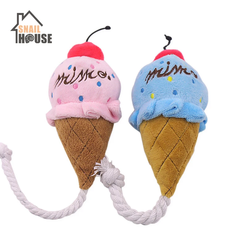 Игрушка для животных Snailhouse Animals Cartoon Dog Toys Stuffed Squeaking Pet Toy Cute Plush Puzzle for Dogs Cat Chew Squeaker Squeaky.