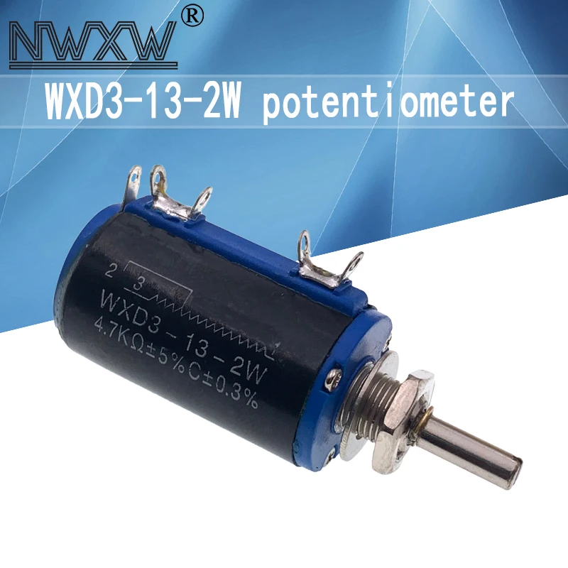 

Флейта 2,2 R 200R 220R 470R 680R 1K 3,3 K 4,7 K 5,6 K 6,8 K 10K 22K 33K 47K 100K Ом, проводной потенциометр, 1 шт.