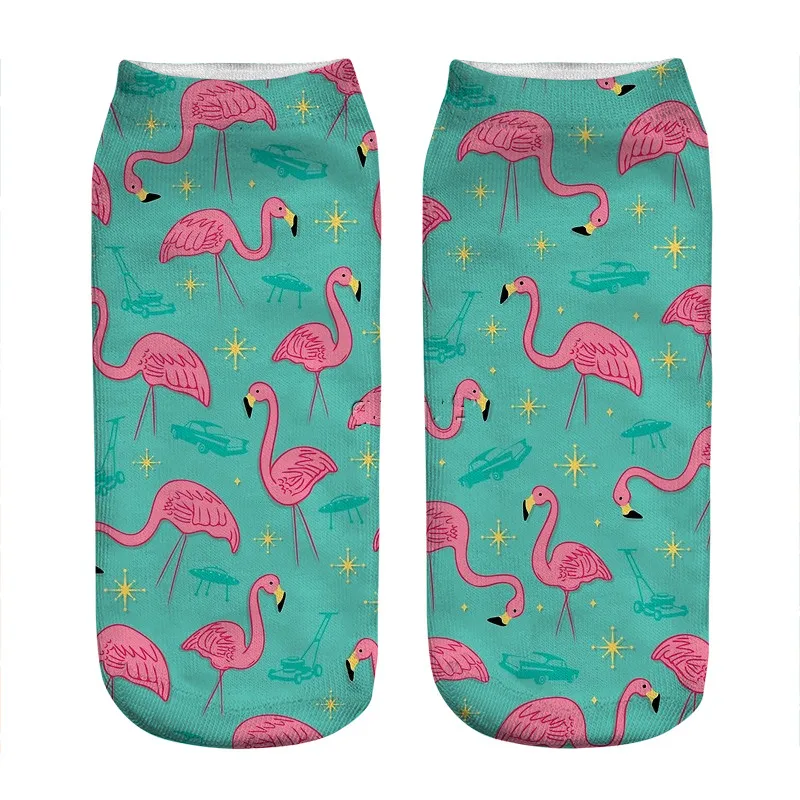 Женские носки кавайные летние с красочным принтом женские в стиле Харадзюку