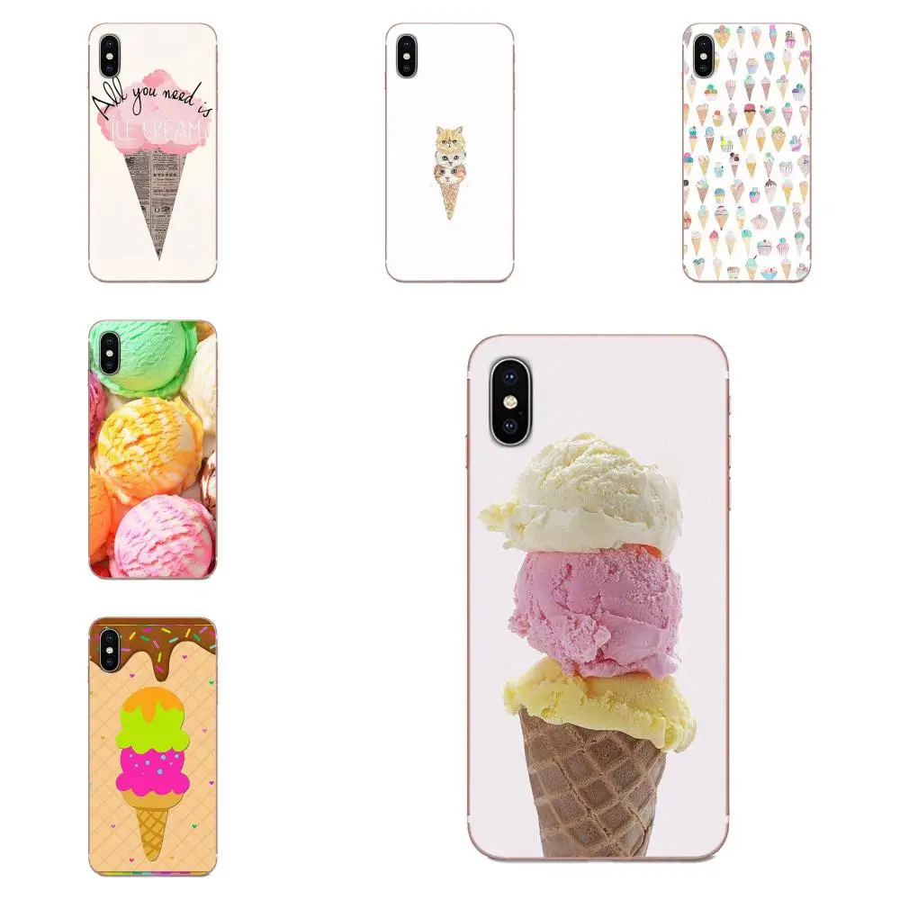 Мягкий чехол с рисунком Life Is Sweet мороженого для Galaxy Grand A3 A5 A7 A8 A9 A9S On5 On7 Plus Pro Star 2015 2016