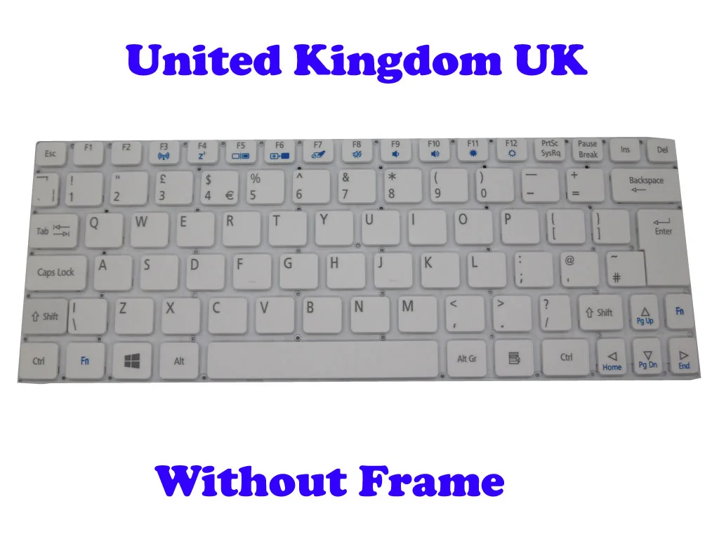 UK JP клавиатура для ACER W510 W511 MP-12F20J0-528 JP-114 MP-12F26GB-528 UK-114 MP-12F23US-528 US-114 New | Компьютеры и