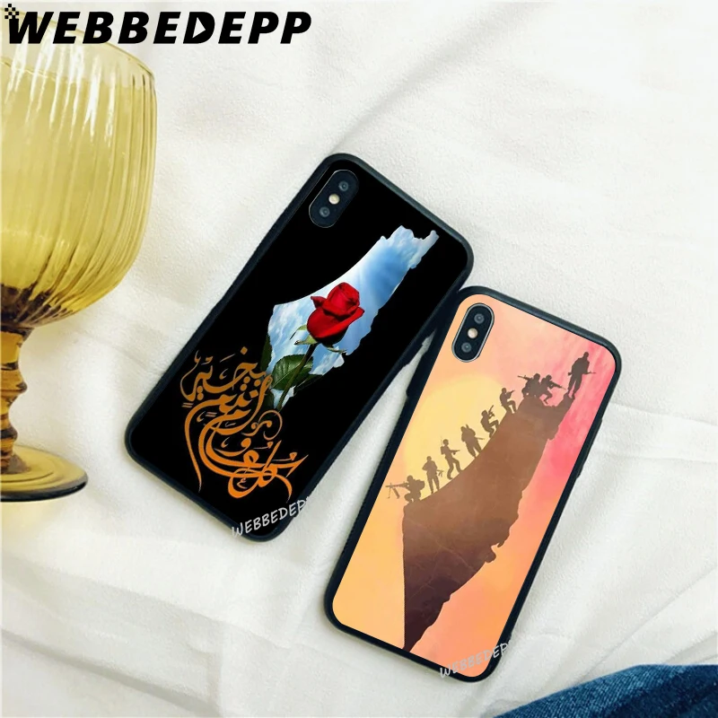 WEBBEDEPP Palestine Broadsword Free мягкая термополиуретановая крышка-чехол для Apple iPhone 6 6S 7 8 Plus 5 5S SE X XS 11 Pro MAX XR