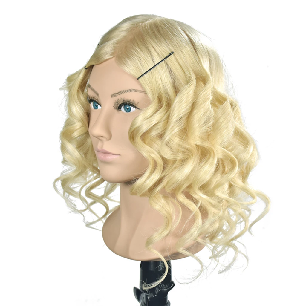 17 ''тренировка шляпа дисплей Макияж Косметология Манекен макияж голова куклы|