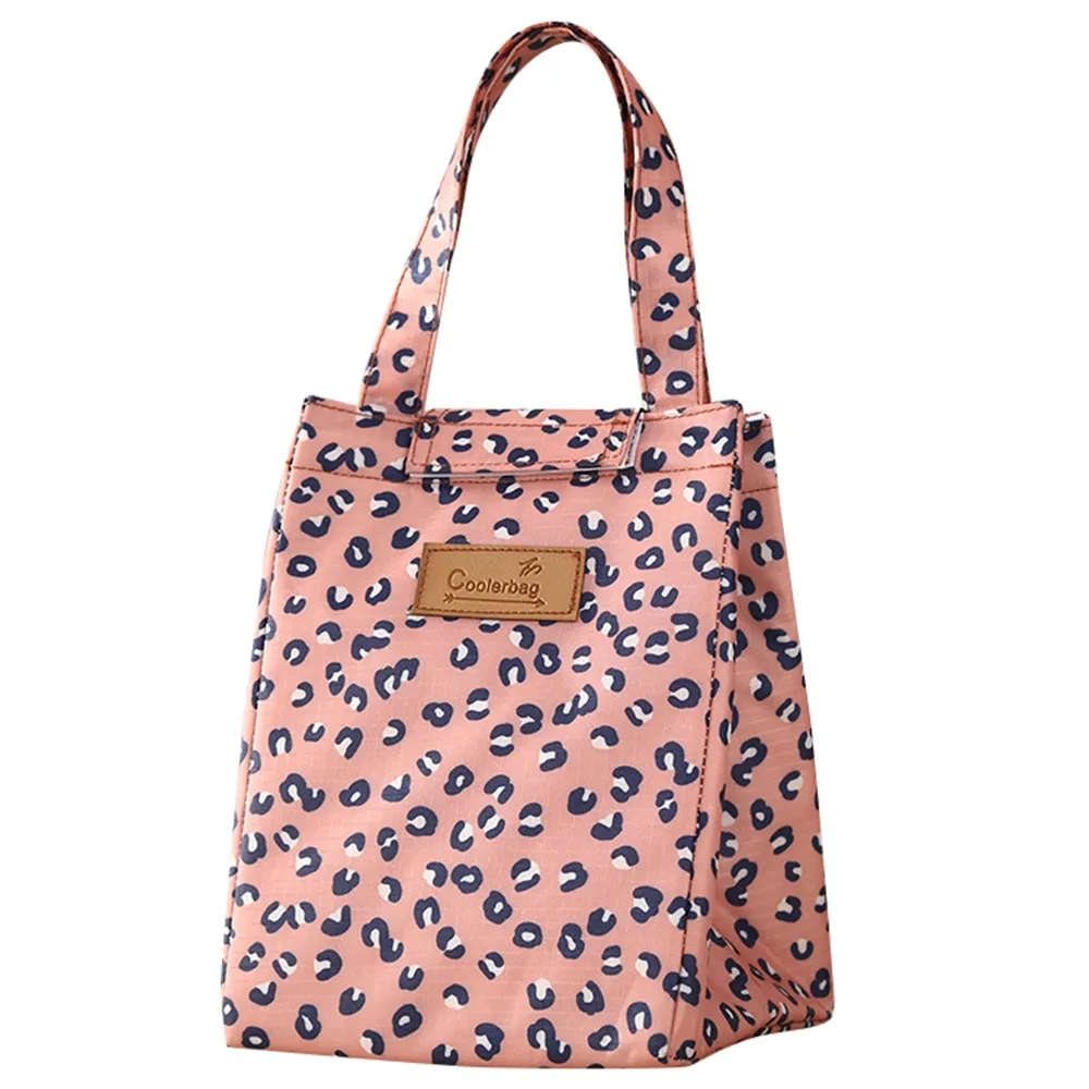 

Thermal Portable Lunch Bag Insulated Cooler Bag Lunch Carry Tote Storage Case Box 2021 New Fashion Women Handbags Bolsa Termica
