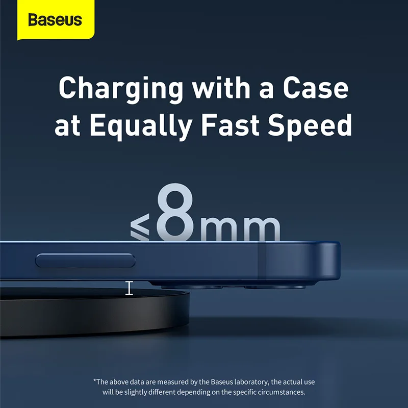 baseus 15w qi wireless charger for iphone 13 12 pro max digital display fast wireless charging for samsung xiaomi pad 5 huawei free global shipping