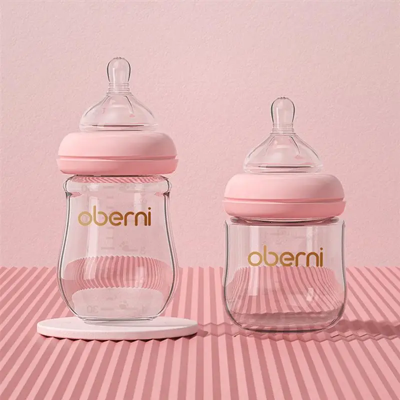 

1Pc Baby Bottle Glass Baby Feeding Bottle Breast Bottle Baby Supplies