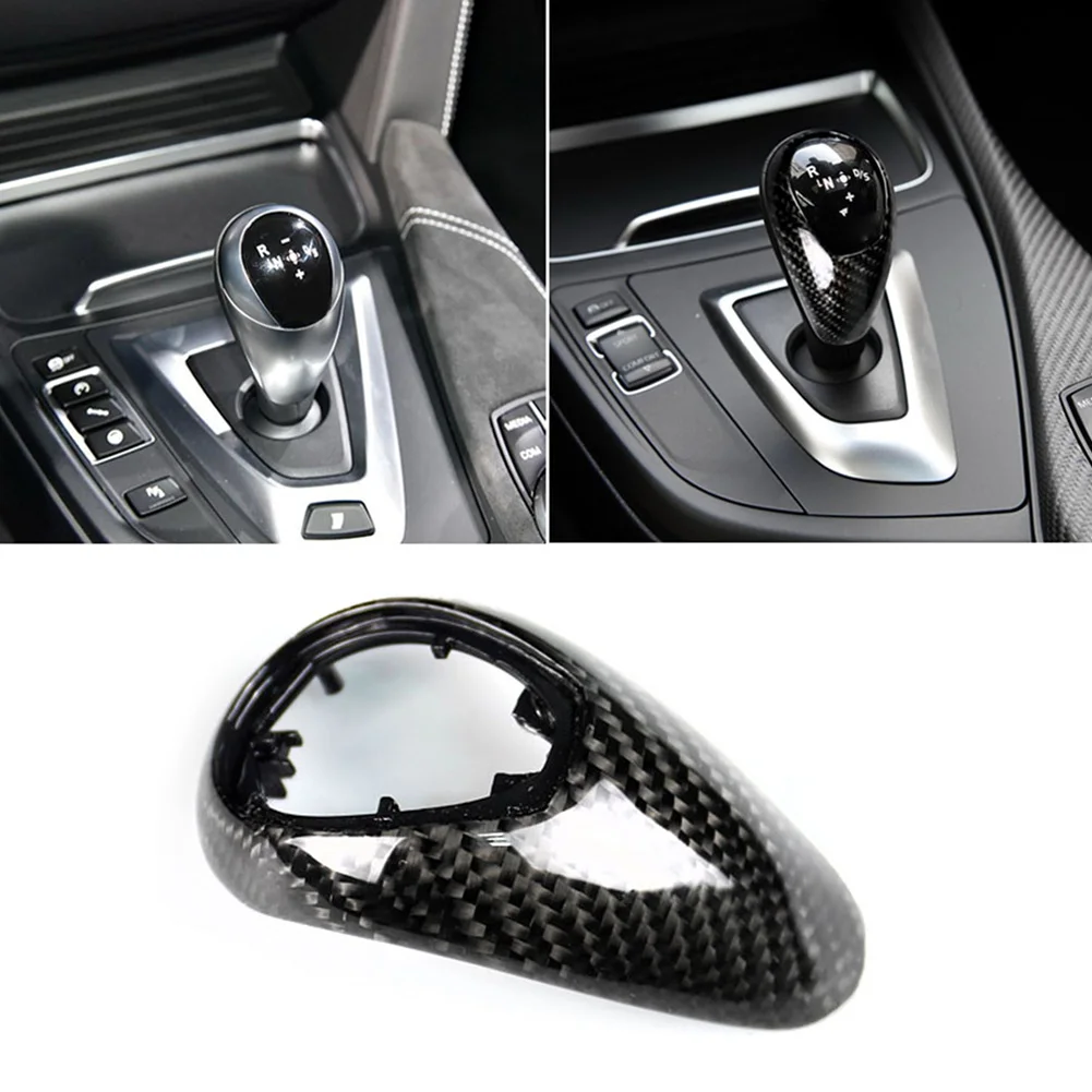 

Car Carbon Fiber Gear shift Knob Replacement for BMW F87 M2 F80 M3 F82 F83 M4 F10 M5 F12 F13 F6 F85 X5 M F86 X6 M Accessories