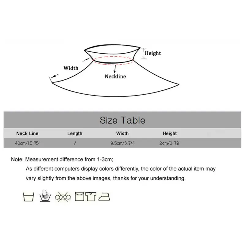 

Pleated Ruffles Stand Fake Collar Crochet Lace Imitation Pearl Necklace Choker Tie for Women Wedding Party Decor