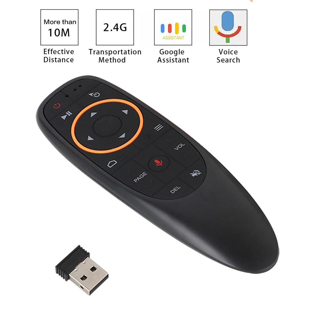 

Air Mouse Wireless Remote Voice Command Control For Smart TV/TV Box/PC