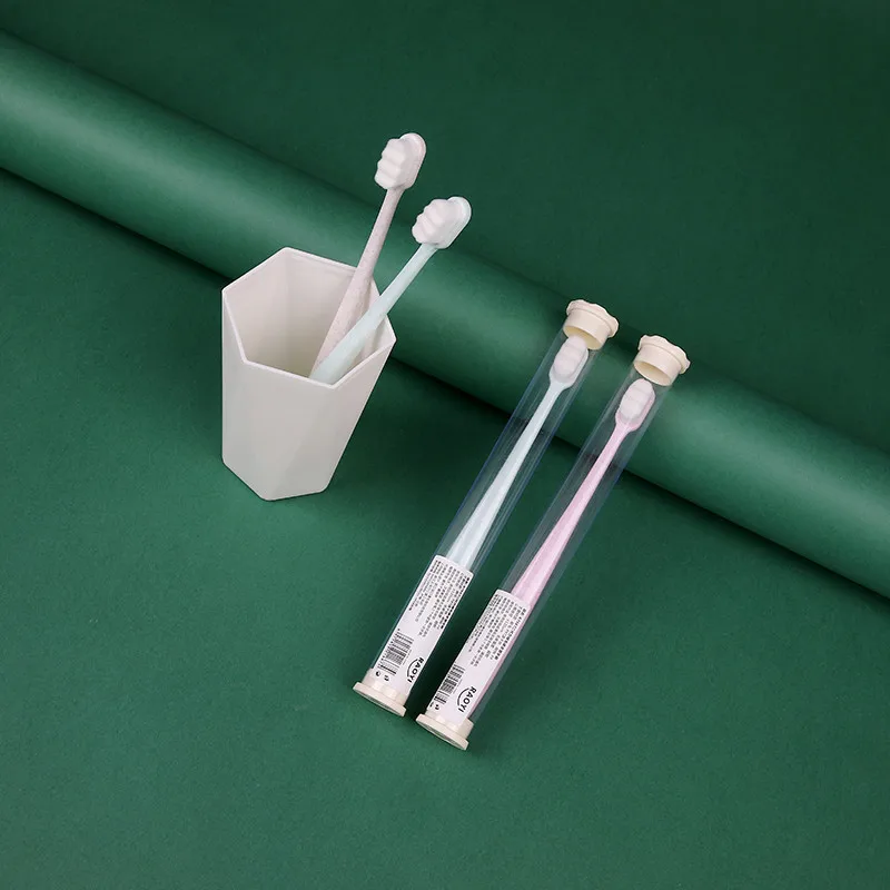 1PC Super Soft Nano Wave Toothbrush Oral Care Couple Travel Daily Necessities Four Different Styles JMSS | Дом и сад