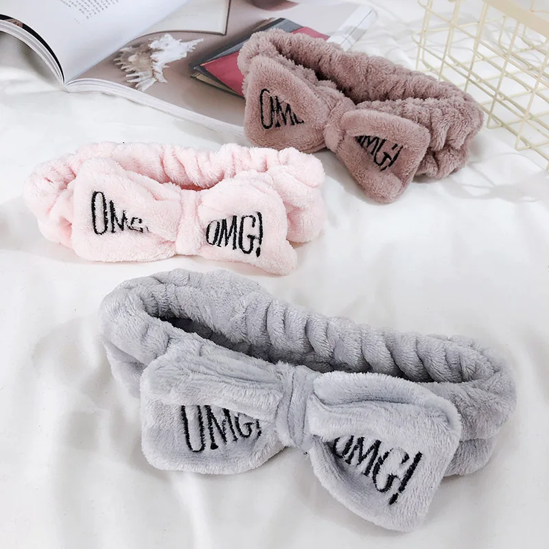 Женская повязка на голову с большими ушками аксессуар для волос эффектом