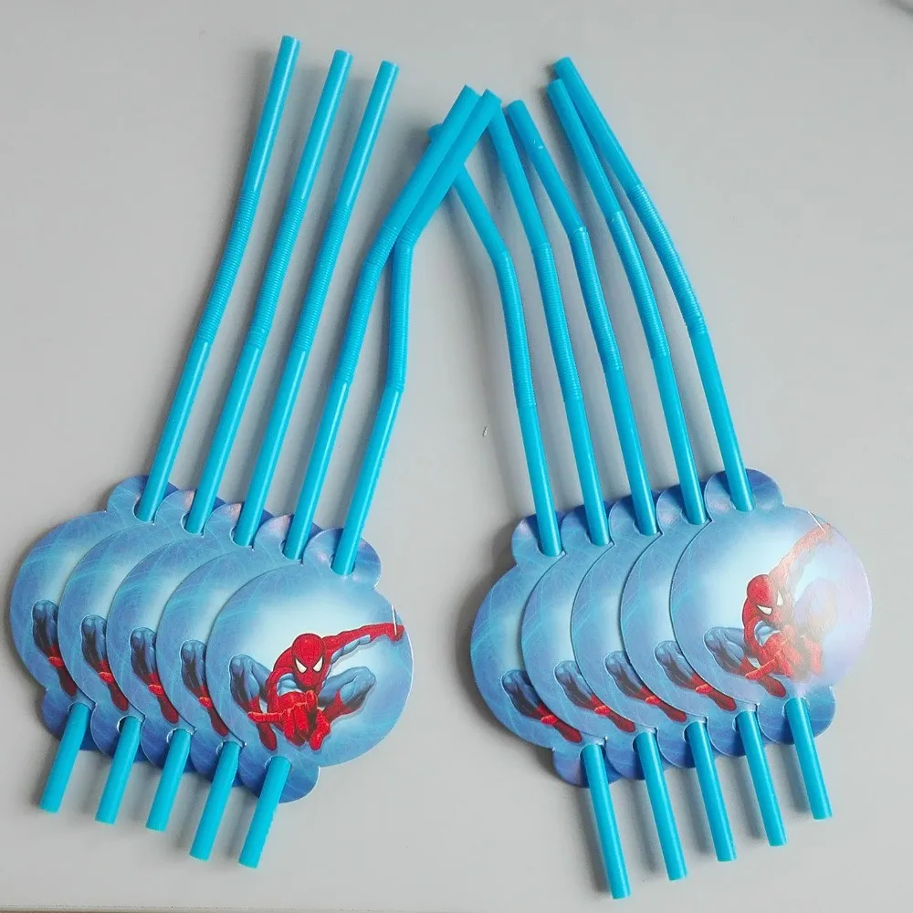 20 шт. вечерние принадлежности с человеком пауком одноразовые чашки для питья и