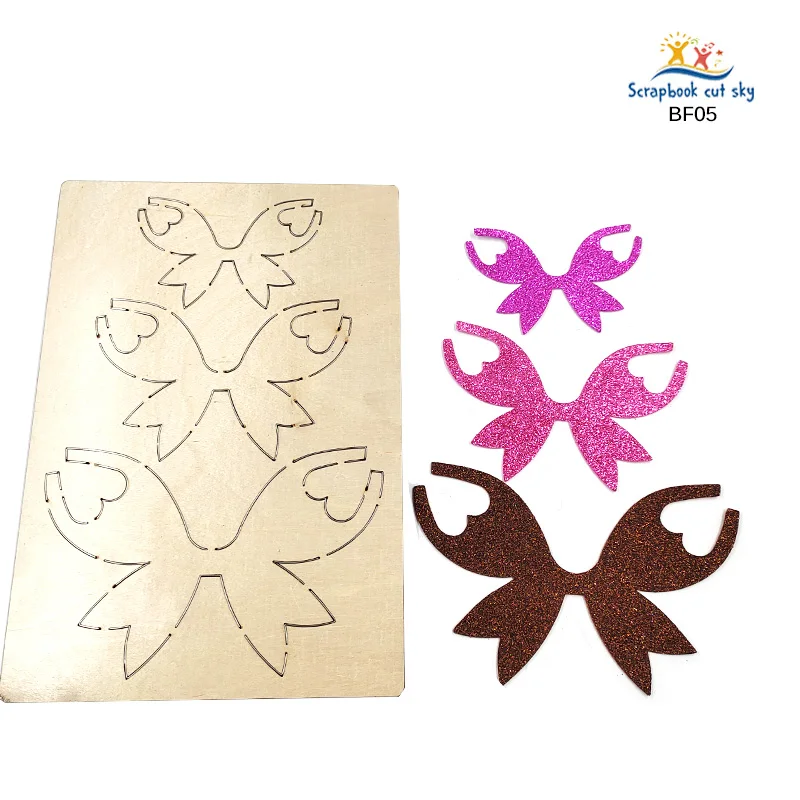 

Bow DIY BF05 Muyu Wooden Mold Scrapbook Cutting Dies Suitable For Market General Machines