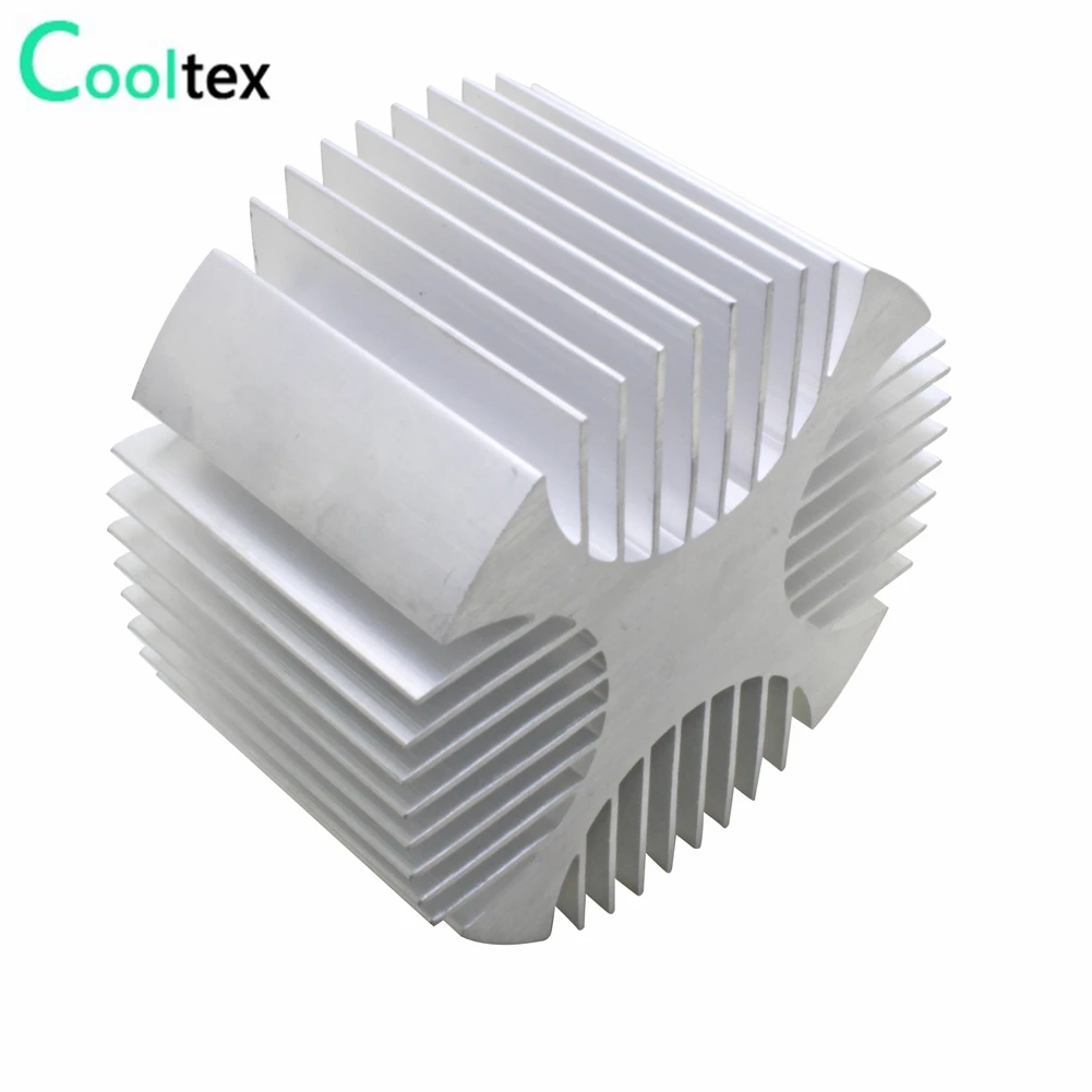 Светодиодный алюминиевый радиатор диаметр: 85 мм Высота: 50 освещение охлаждение