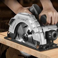 7 inch woodworking circular saw portable electric saw cutting machine home wood chipper can be flipped