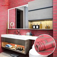 3d brick pattern wall stickers self adhesive decorative film home decor kitchen bedroom house decoration bathroom contact paper