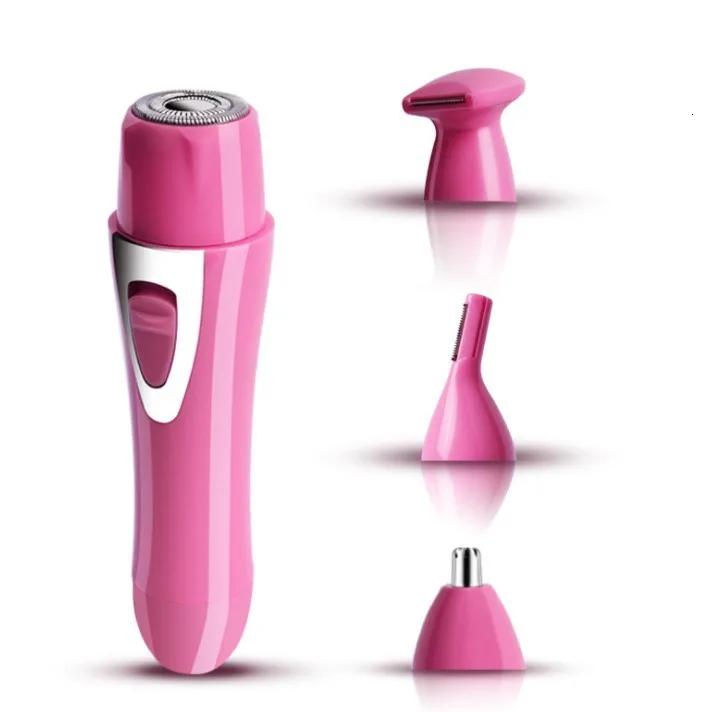 

4 in 1 Epilator Female Eyebrow Trimmer Epilator Shaver For Hair Removal Epilator Face depilador Female Bikini Depilatory