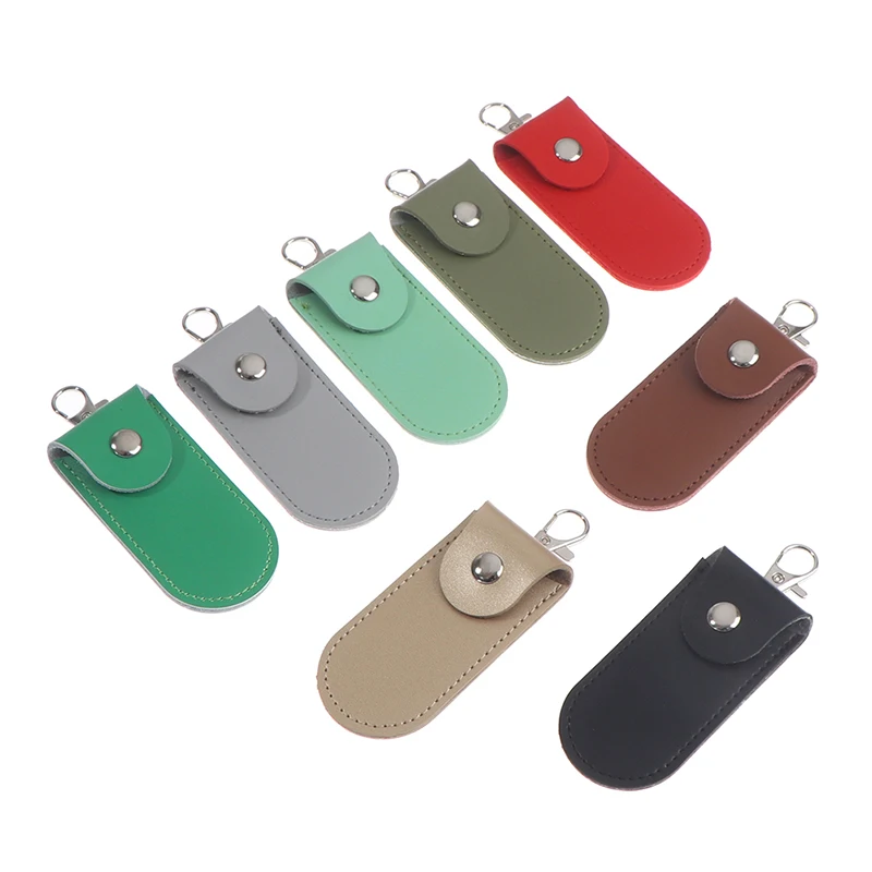 1 шт. сумка чехол Защитный кожаный брелок для Usb флеш-накопителя Флешка карта