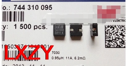 

Free Shipping 10PCS/lot 744310095 W E flat copper coil high current inductance 7030-0.95UH 950NH 13A