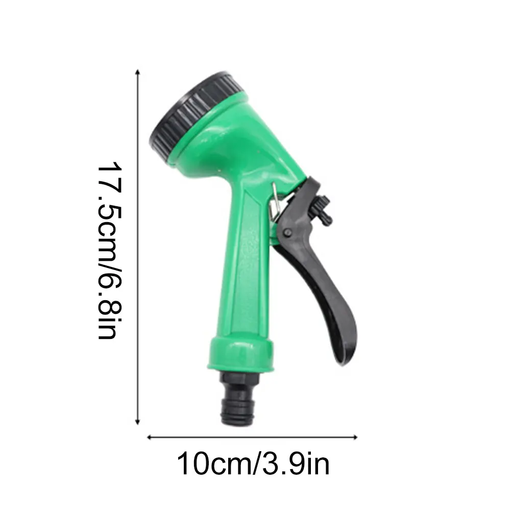 

Garden Water Spray Lawn Sprinkler Car Wash Water Gun Ajustable Hose Nozzles 5 Pattern High Pressure Power Washer for Plants Car