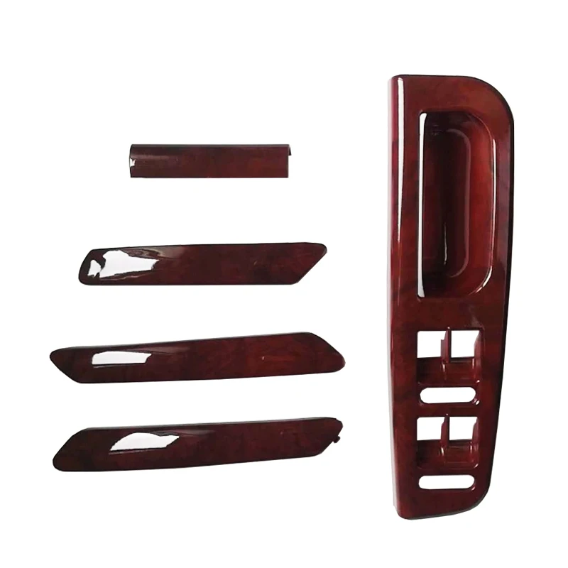 DAZOO 5 шт./набор красное дерево внутренняя дверная ручка поручни встряхивание