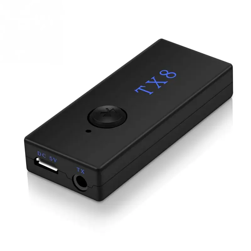 FULL-Wireless Bluetooth Transmitter Stereo Audio Music Lossless Transmission FOR TV Earphone TX8 adapter | Электроника