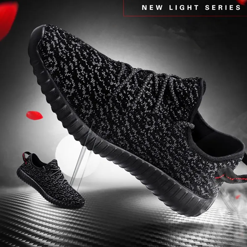 Модные мужские кроссовки из воздухопроницаемого материала супер светильник